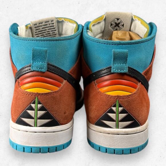 Nike Men\'s 7 SB Dunk High Decon QS x Di’orr Greenwood Navajo Arts FQ1775-400 main image 10